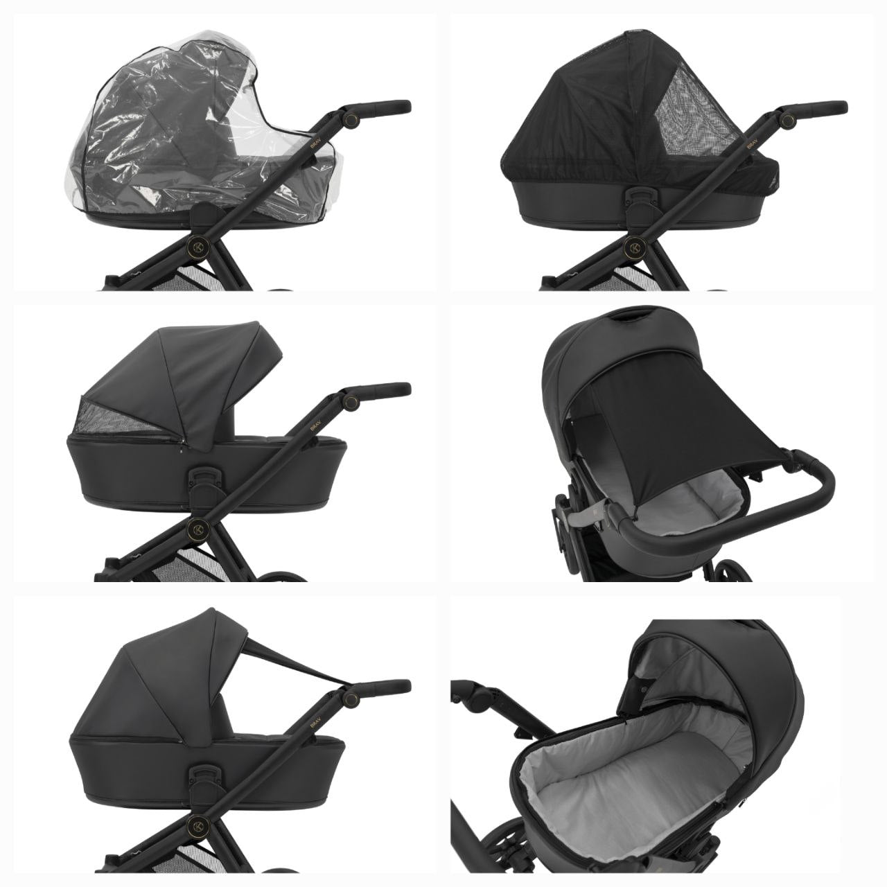 Kunert Brav Baby stroller 3in1 Luxurious Mint