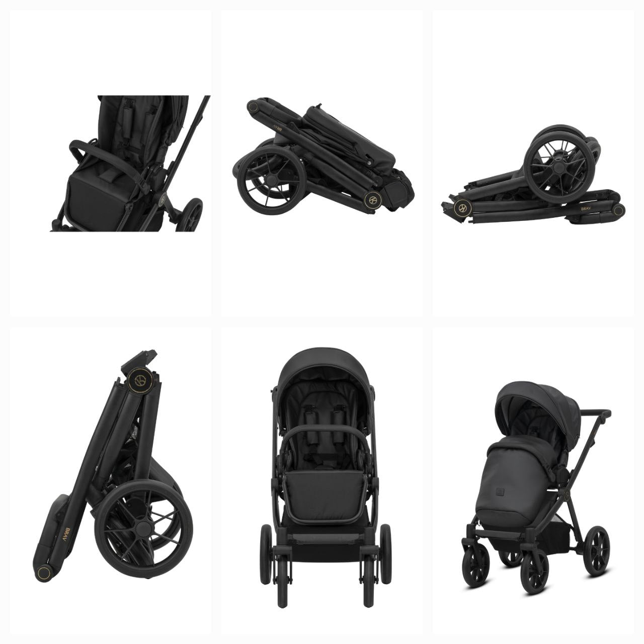 Kunert Brav Baby stroller 3in1 Luxurious Mint