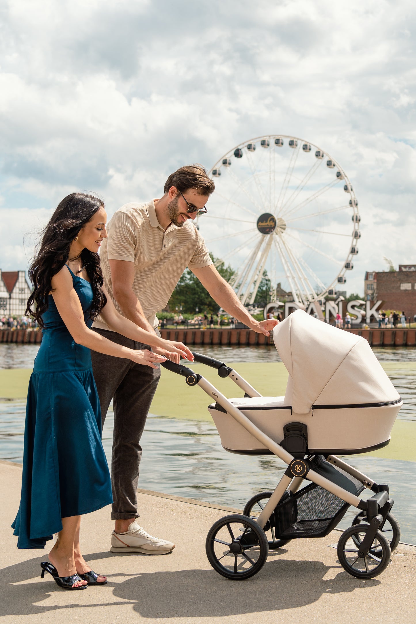 Kunert Brav Baby stroller 3in1 Luxurious Mint